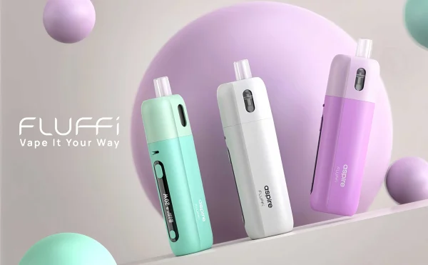 小煙主機 ASPIRE FLUFFI 酪梨妹妹 精緻可愛 註油主機套組  推薦