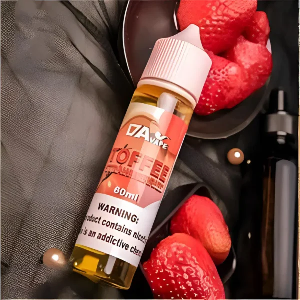 30/60ml煙油 DAVAPE TOFFEE STRAWBERRIES 草莓太妃糖（0/30mg）高品質尼古丁選擇