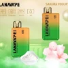 LANA6000 PUFFS 抛棄式電子煙 台灣電子煙推薦1 LANA TREND 6000 PUFFS LANA一次性6000口拋棄式電子煙