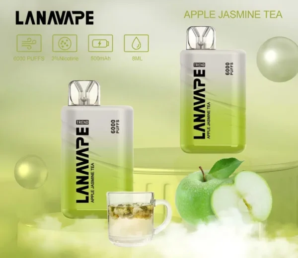 LANA6000 PUFFS 抛棄式電子煙 台灣電子煙推薦2 LANA TREND 6000 PUFFS LANA一次性6000口拋棄式電子煙