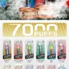喜貝HEBAT 7000口 抛棄式一次性電子煙 台灣電子煙推薦