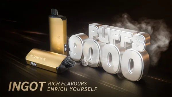 ALIBARBAR INGOT 9000 1 ALIBARBAR INGOT 9000 Puffs 拋棄式電子煙 台灣 711到付