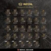 ROYAL煙彈 皇冠透明霧化彈 通用 RELX/悅刻/sp2s一代煙桿 711到付  煙彈代購
