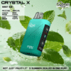 AONE Crystal X 水晶二代｜12000口一次性拋棄式電子煙・高續航新標準