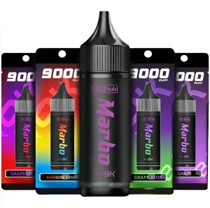 泰 國知名的 Marbo Bar 9000 Puffs 拋棄式電子煙 