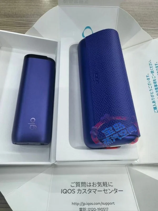 IQOS 2025 年最新推出的第 8 代系列（IQOS ILUMA i）電光紫 限定配色